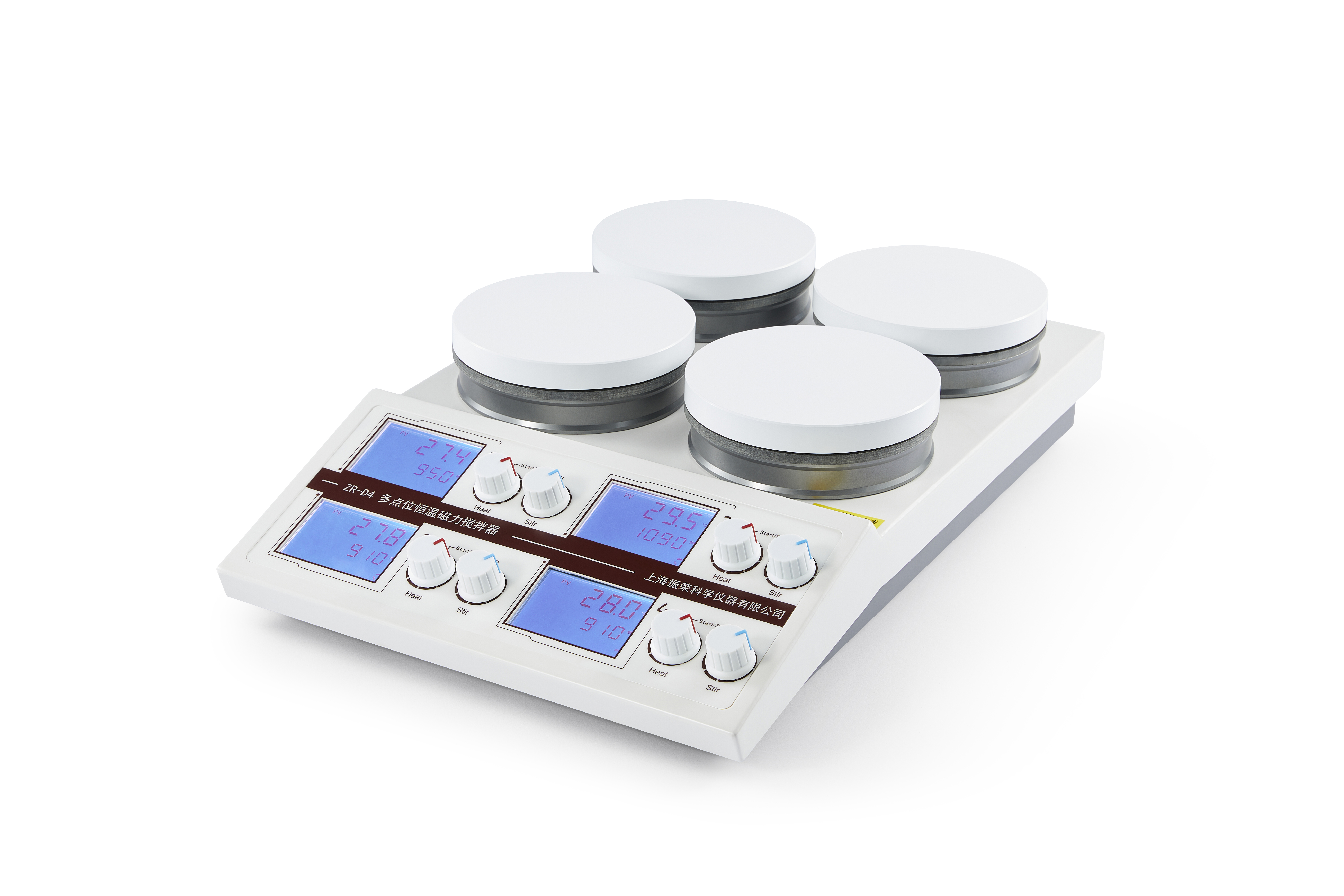 四點位恒溫磁力攪拌器